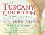 Batting Tuscany Polyester 72in x 96in Twin