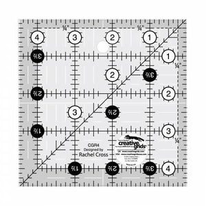 Creative Grids 4 1/2" Square Ruler