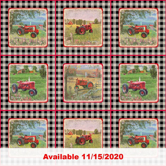 Farmall Gingham Patch 10338
