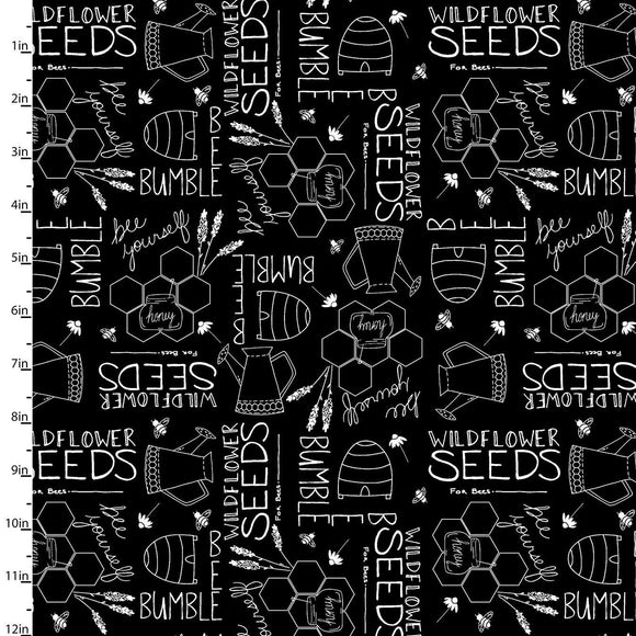 Feed The Bees 17217 BLK