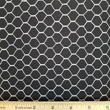 French Country Chicken Wire - Black