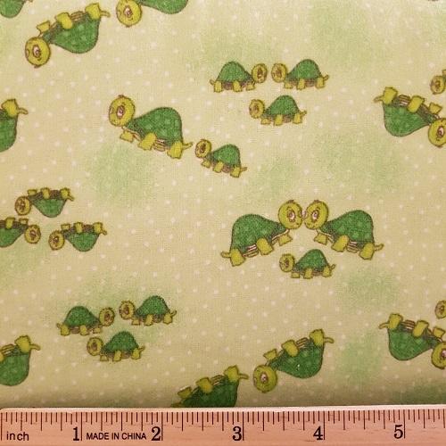 Green Turtles Flannel