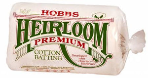 HHL72 Batting Heirloom Premium Cotton  72 x 90"