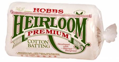HHL72 Batting Heirloom Premium Cotton  72 x 90