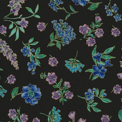 Opulent Floral DM10576-Blue-D
