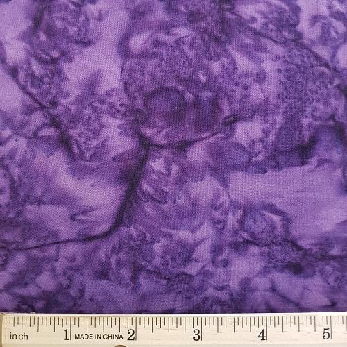 Purple Swirl Batik